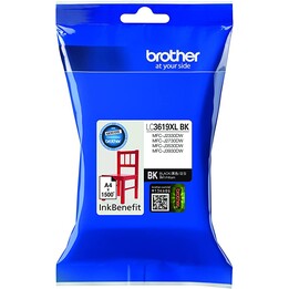 Brother LC-3617Y cartuccia d'inchiostro Originale Nero 1 pz.