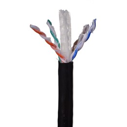 Cabo de rede Alantec KIU6OUTZ305 305 m Cat6 U / UTP (UTP) Preto
