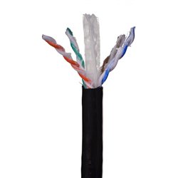 Alantec KIU6OUTZ305 Netzwerkkabel 305 m Cat6 U/UTP (UTP) Schwarz