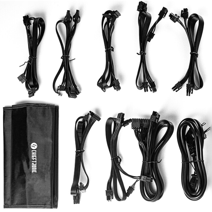 Chieftec Power Supply 850W 80 Plus Gold (GPX-850FC)