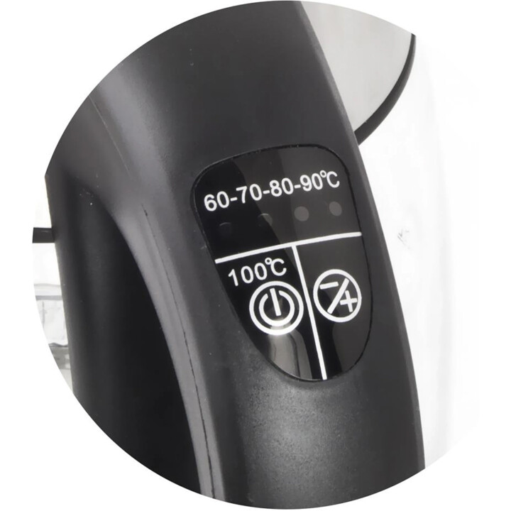 Esperanza EKK026 electric kettle 1.7 L Black,Transparent 2200 W
