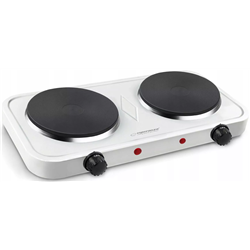 Esperanza EKH007W Fogão elétrico 2 zonas, branco