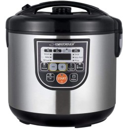 Esperanza EKG011 Multicooker Cooking 5 L 860 W Black, Metallic