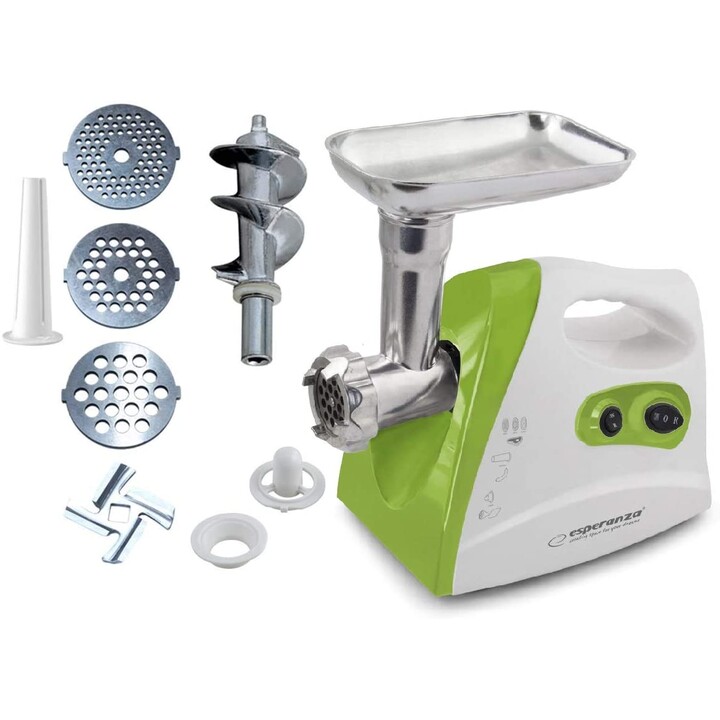 Esperanza EKM012G Mincer 600 W Blanco/Green