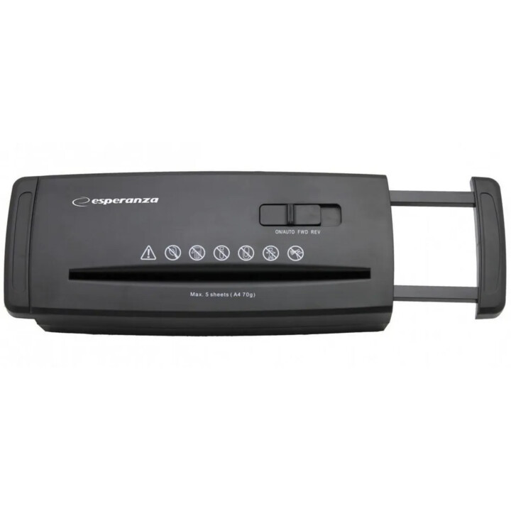 Esperanza EN101 Distruggidocumenti 22 cm Nero