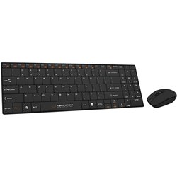 Esperanza EK122K Wireless RF QWERTY Keyboard Black