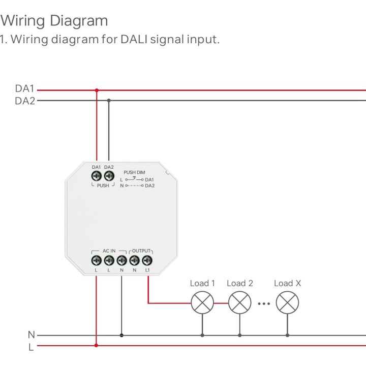 21 Convertidor de DALI a TRIAC