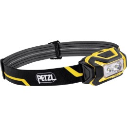 Lampada frontale Petzl E070AB00 ARIA 2, nera/gialla