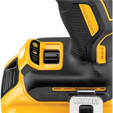 DeWALT DCD796D2-QW taladro Sin llave Negro, Amarillo 1,6 kg