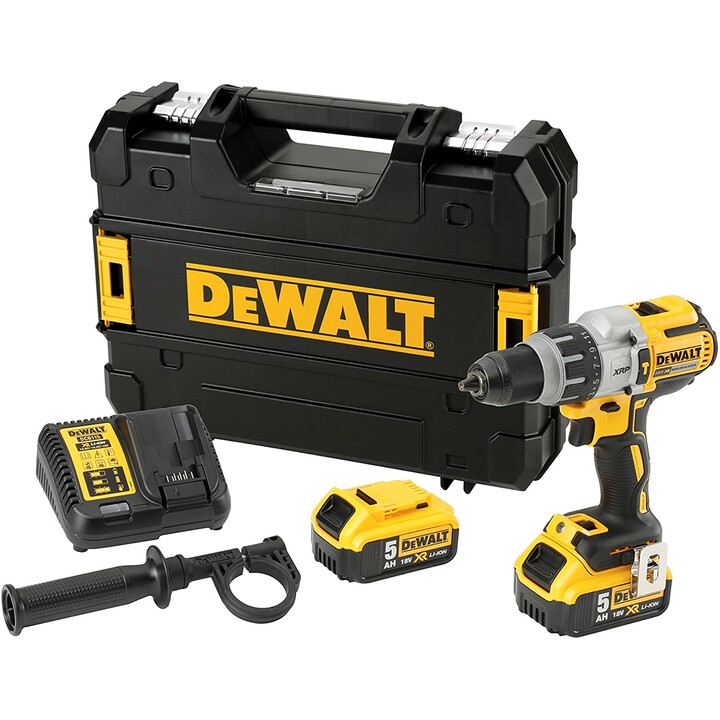 DeWALT DCD996P2 taladro Sin llave Negro, Amarillo 2,1 kg