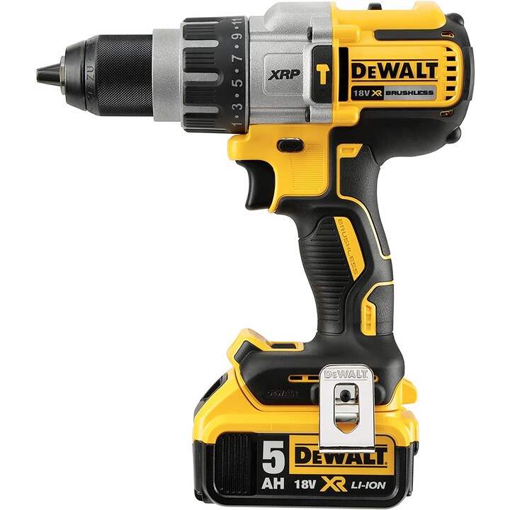 DeWALT DCD996P2 taladro Sin llave Negro, Amarillo 2,1 kg