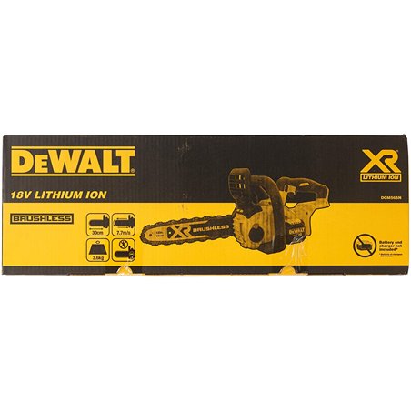 DeWALT DCM565N-XJ motosierra Negro, Amarillo