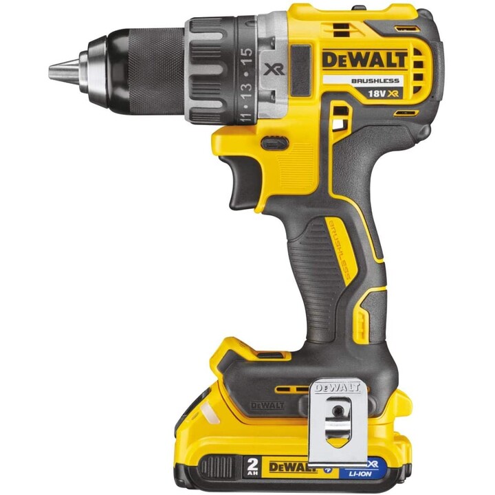 DeWALT DCD791D2-QW Bohrmaschine Ohne Schlüssel Schwarz , Gelb 1,5 kg