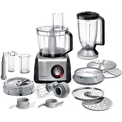 Robot da cucina Bosch MC812M865 3,9 L Nero, Acciaio inossidabile