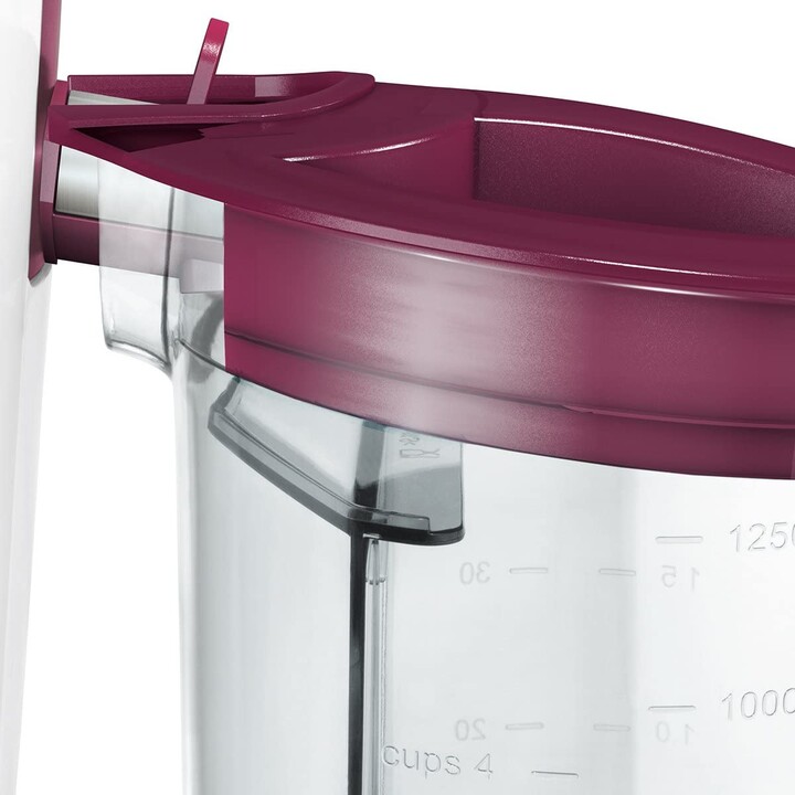 Spremiagrumi Bosch MES25C0 Frullatore centrifugo Cherry, Trasparente, Bianco 700 W