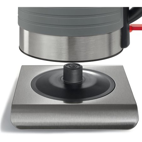 Bosch TWK7S05 tetera eléctrica 1,7 L Negro, Gris 2200 W
