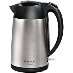 Bosch TWK3P420 tetera eléctrica 1,7 L Negro, Acero inoxidable 2400 W