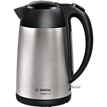 Bosch TWK3P420 tetera eléctrica 1,7 L Negro, Acero inoxidable 2400 W