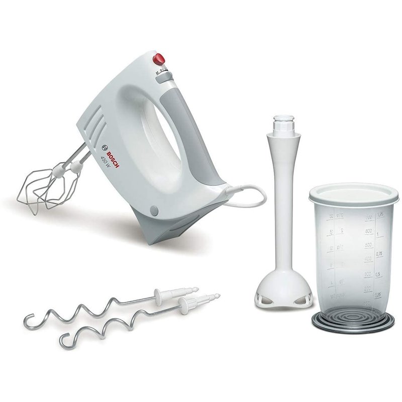 Bosch MFQ3540 batidora Batidora de mano Gris, Blanco 450 W