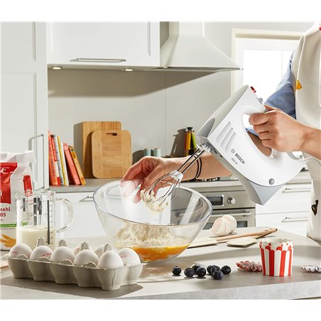 Bosch MFQ3540 batidora Batidora de mano Gris, Blanco 450 W