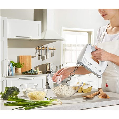 Bosch MFQ36400 batidora Batidora de mano Gris, Blanco 450 W