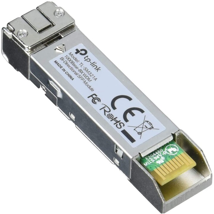 TP-LINK 1000base-BX WDM SFP Module network transceiver module 1250 Mbit / s