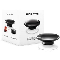 Fibaro The Button Black Wireless panic alarm button