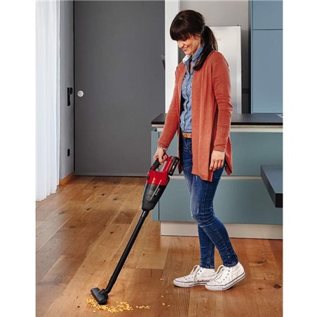 Einhell TE-VC 18 Li - Solo aspirateur de table Sans sac Noir, Rouge