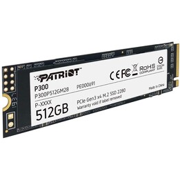 PATRIOT P300 M.2 PCI-EX4 NVME 512GB SSD