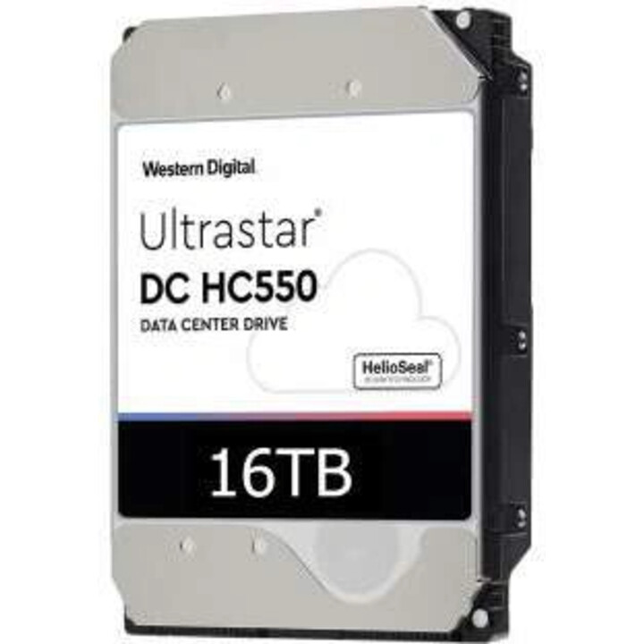 HDD WD Ultrastar DC HC550 WUH721816ALE6L4 - disco rígido - 16 TB - interno - 3,5 (8,9 cm)