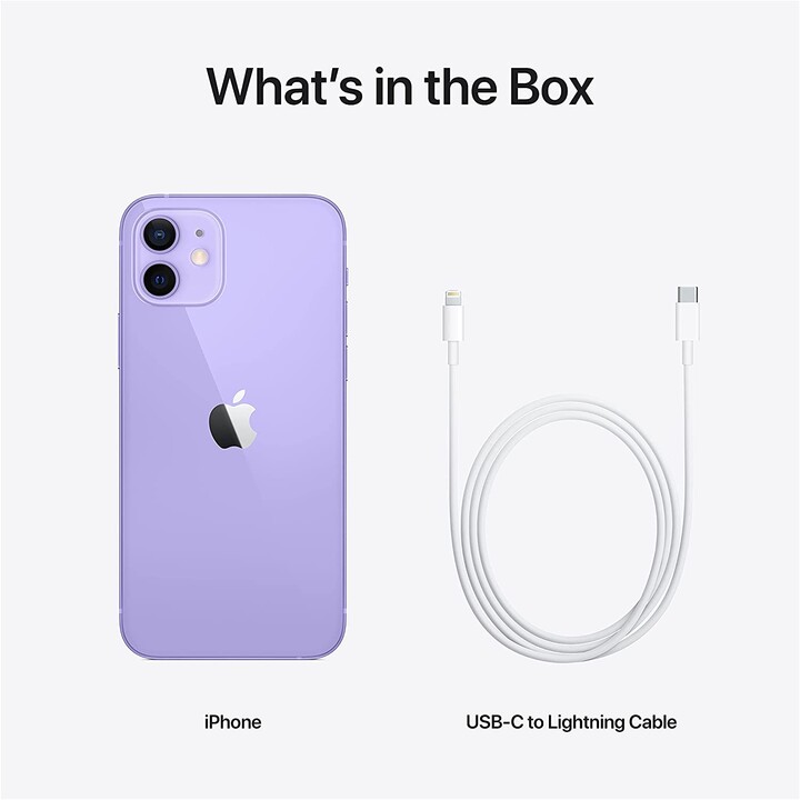 Smartphone Apple iPhone 12 64GB Roxo