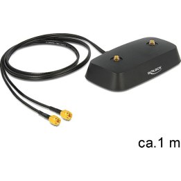 Base de antena Delock, 1 m, preta
