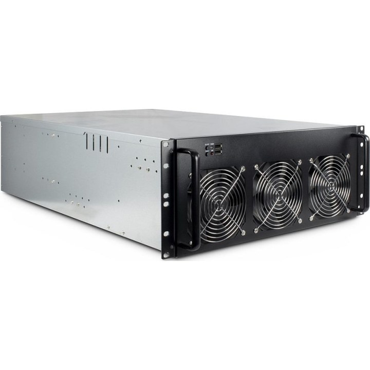 4U Inter-Tech 4W2 Mining Rack