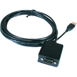 EXSYS EX-1301-2 serieller Adapter USB auf RS-232 schwarz