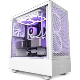 NZXT H5 Flow Midi bianco