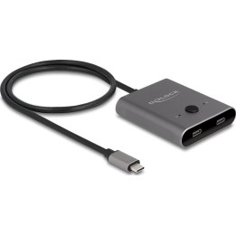 Switch USB Type-C™ da 10 Gbps, 2 in 1, bidirezionale, 8K