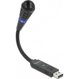 USB Mikrofon mit Schwanenhals und Mute Button