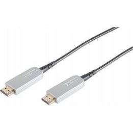 HDMI (ST - ST) 10 m optique (fibre optique) 3D+Ethernet+4K, contacts plaqués or, sachet en polyéthylène | Innovation IT