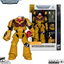 Figura do Sargento Intercessor da McFarlane Warhammer, 7 polegadas