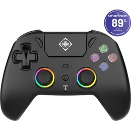 Deltaco PS5 Controller wireless RGB Hall-Effect schwarz