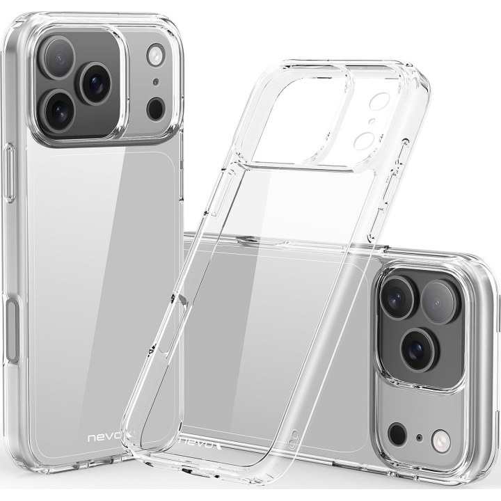 Nevox StyleShell Flex – iPhone 17 Pro, transparent