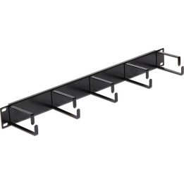 19" Kabelmanagement Panel schwarz