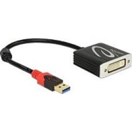 Adapter USB 3.0 Typ-A Stecker - DVI Buchse