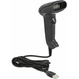Lector de códigos de barras USB 1D y 2D con cable de conexión - Versión en alemán