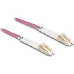 Câble LWL LC Duplex vers LC Duplex multimode OM4 orientable, 5 m