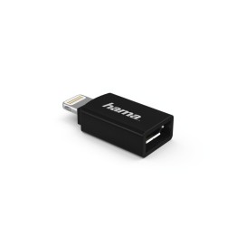 Adaptador Micro-USB a Lightning de Hama, negro - 4047443342584