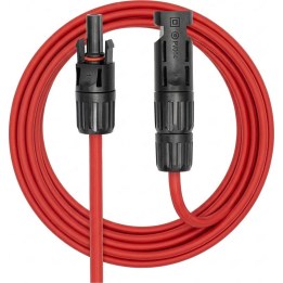 Transmedia PVK1-5R cavo solare 6 mm² rosso 5 m con connettori MC4