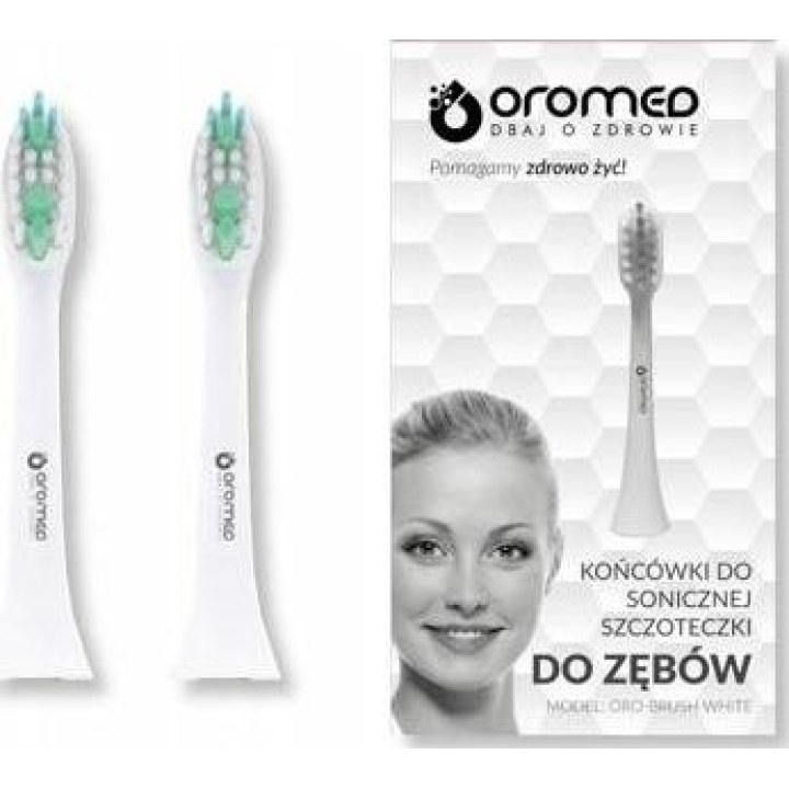 Oromed SONIC BASIC WHITE 2 pièce(s) Blanc