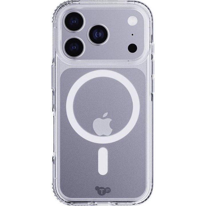 Capa Tech21 EvoClear MagSafe para iPhone 17 Pro Transparente