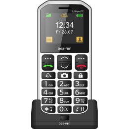 Bea-fon SL280Pro LTE telemóvel preto e branco